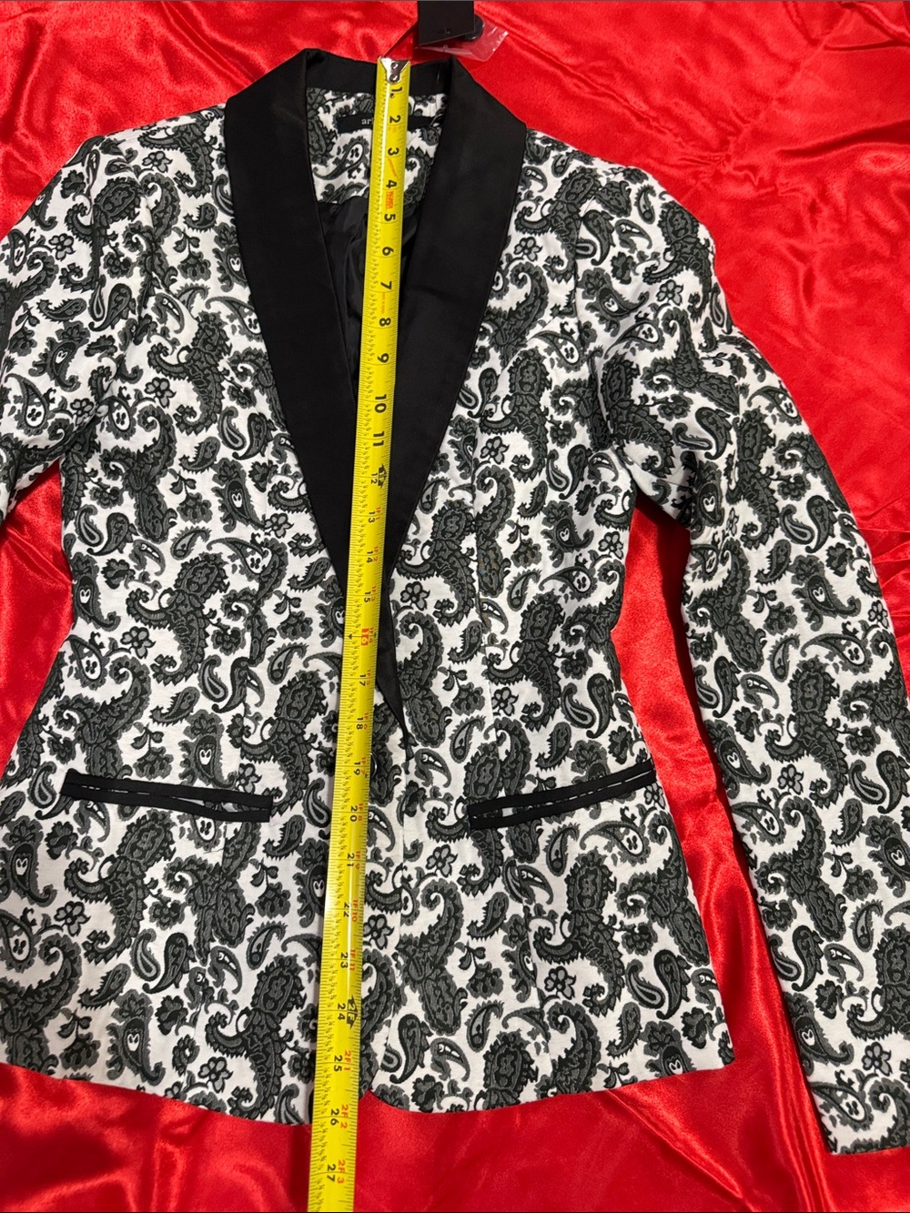 WOW POSHMARK - Authentic Ark & Co. NWT Paisley Blazer - Picture 9 of 10